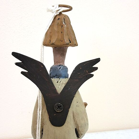 Greg Guedel Bethany Lowe Angel With Star Primitive Spanish Style Christmas Decor - Picture 5 of 12